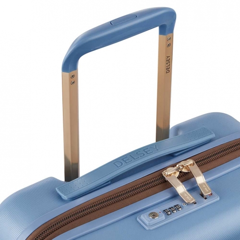 خرید چمدان دلسی پاریس مدل فری استایل سایز متوسط رنگ آبی دلسی ایران – FREESTYLE DELSEY PARIS 00385981042 delseyiran 4